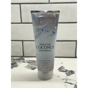Bath & Body Works Frosted Coconut Snowball Ultra Shea Body Cream 8 oz.